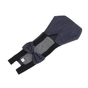 Goose Clothes, Comfortable Reusable Washable Pet Chicken Diapers Fashionable for Hen Chicken(Denim Blue, M)