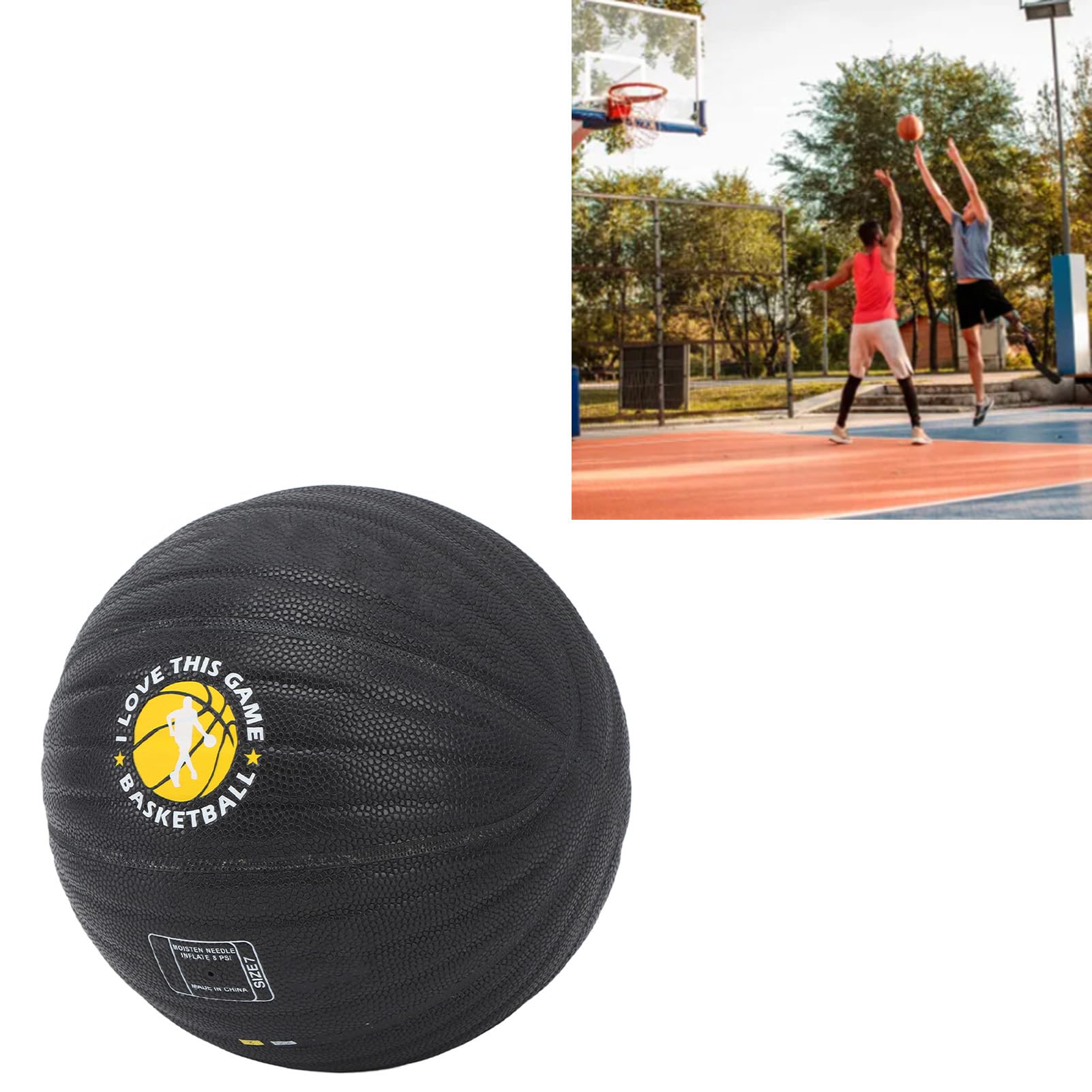 Ballon de basket lesté pour entraînement lourd, taille 7 pour améliorer la manipulation du ballon, dribbles, passes et rebondissements