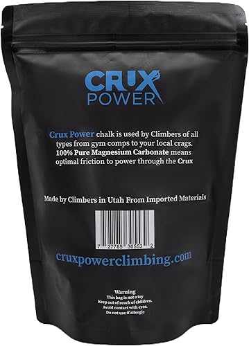 Miniatura 6 de Tiza de escalada de rendimiento para escalada en roca, gimnasia, levantamiento de pesas, carbonato de magnesio 100% puro, sin agentes de secado,