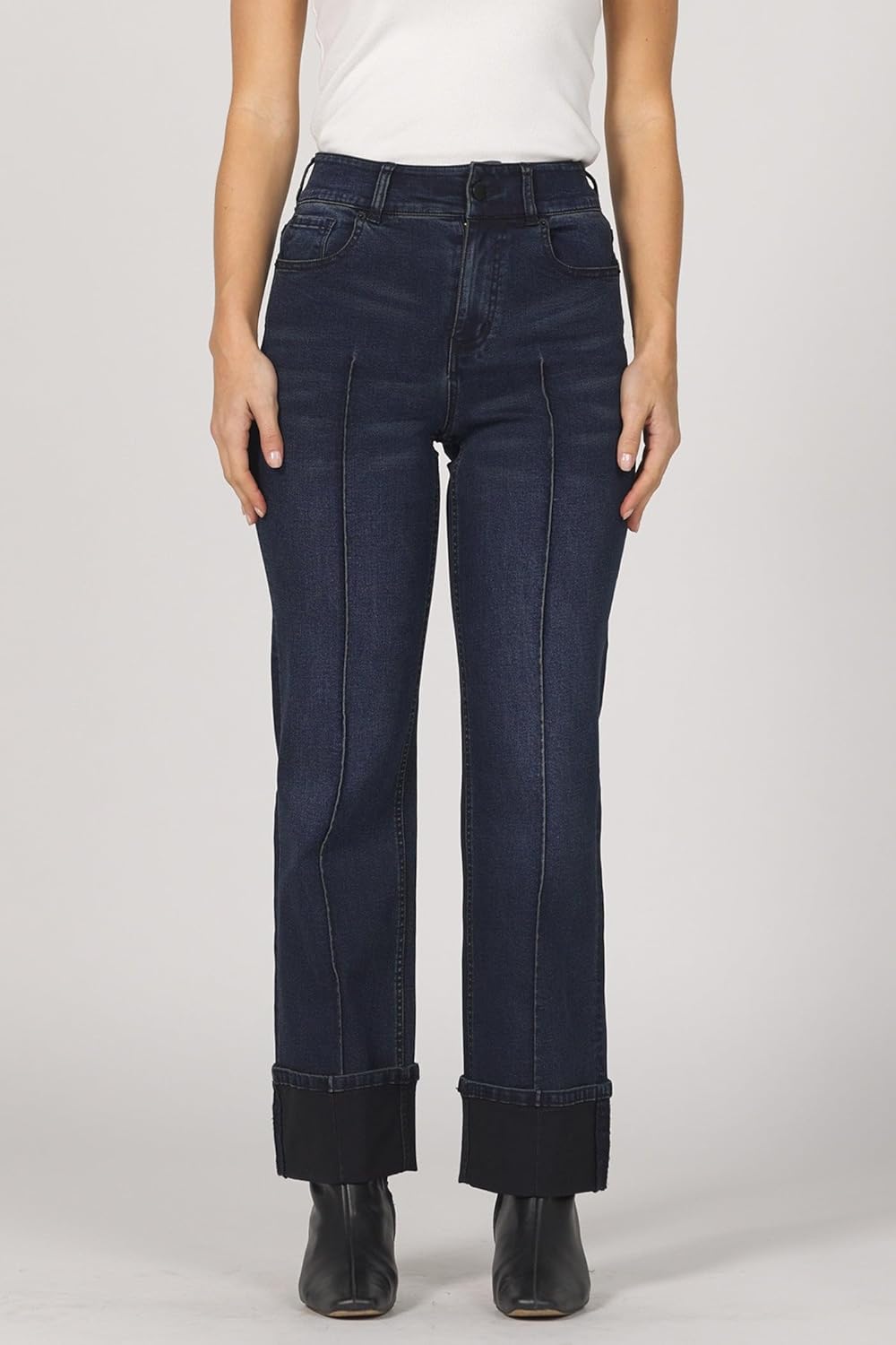 DEAR JOHN Holly High Rise Straight Jeans for Women - Image 2