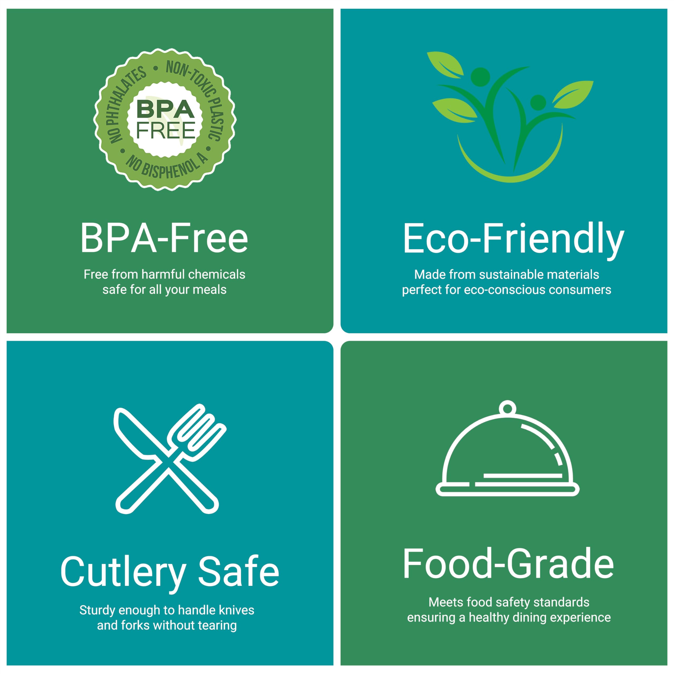 ZOES HOMEWARE Platos de papel ovalados 100% compostables de 12 pulgadas a granel, 100 unidades, platos desechables grandes y resistentes, platos de pulpa de caña de azúcar ecológicos para fiestas,