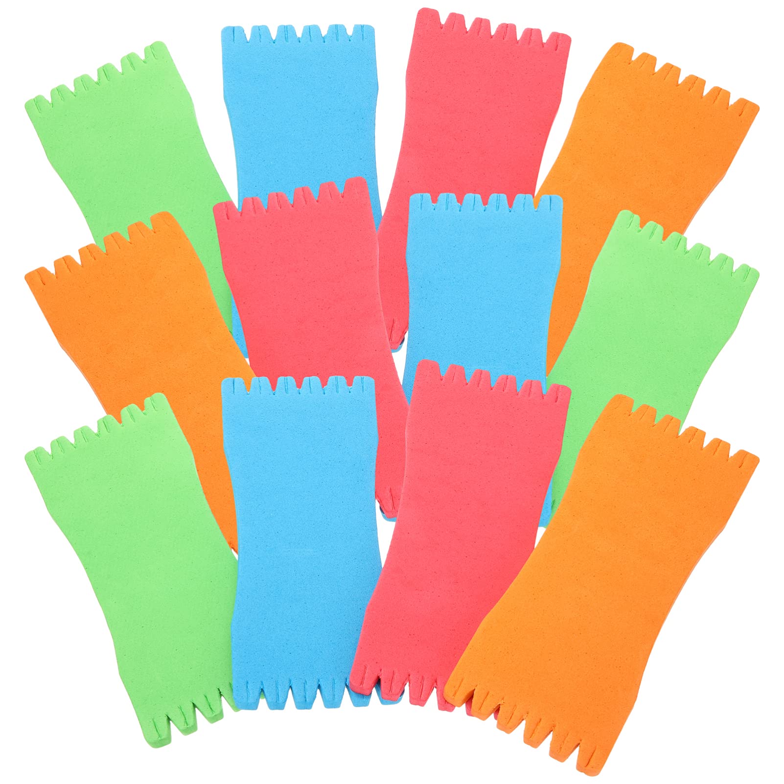 BESPORTBLE 50pcs Fishing Line Holders Foam Sponge Line Board Spool Holder for Fishing Accessories