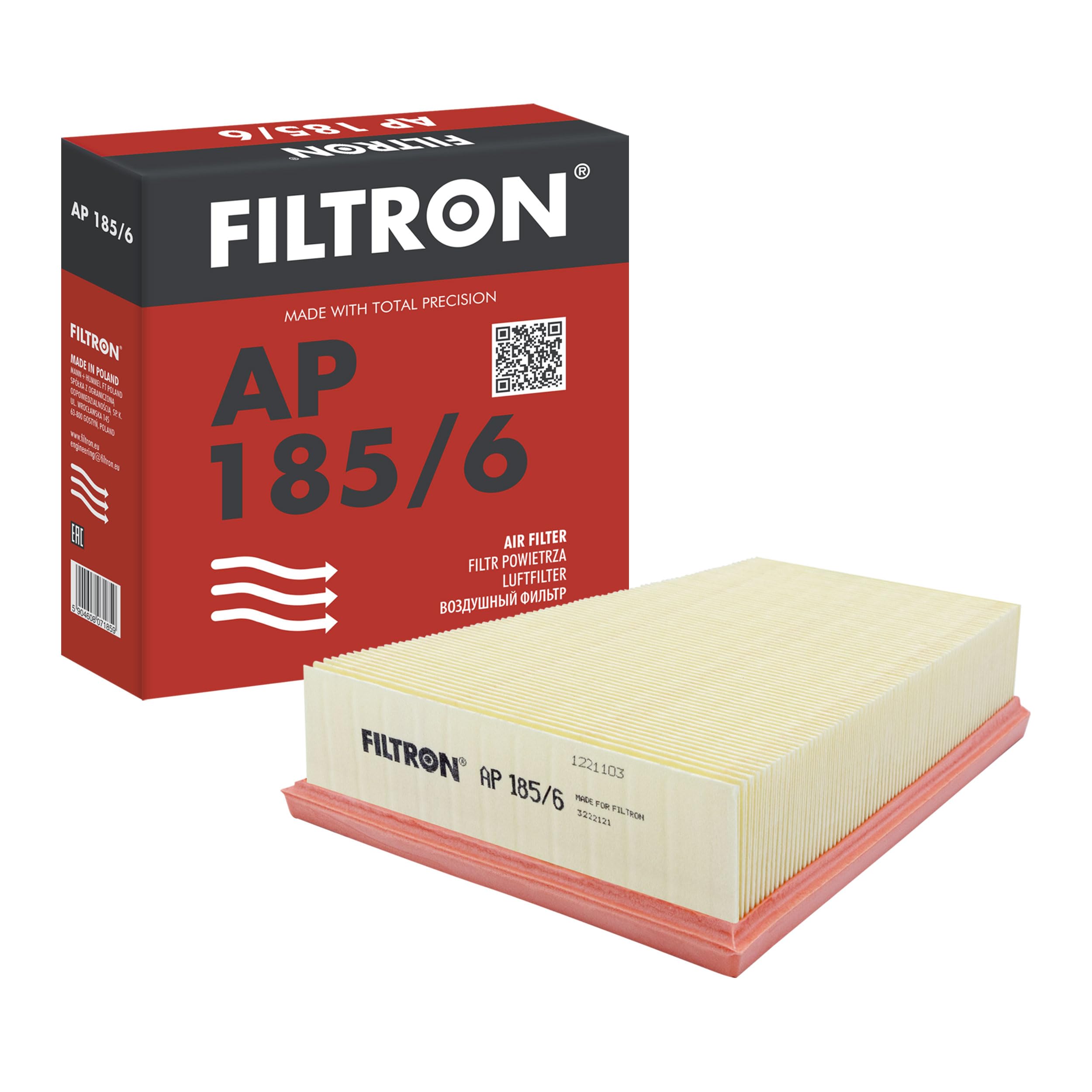 FILTRON, AP 185/6 Air Filter
