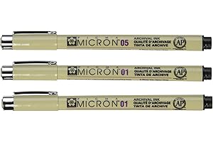 Sakura Micron Pens - The Ultimate Drawing Tool for Artists and Zentangle Enthusiasts
