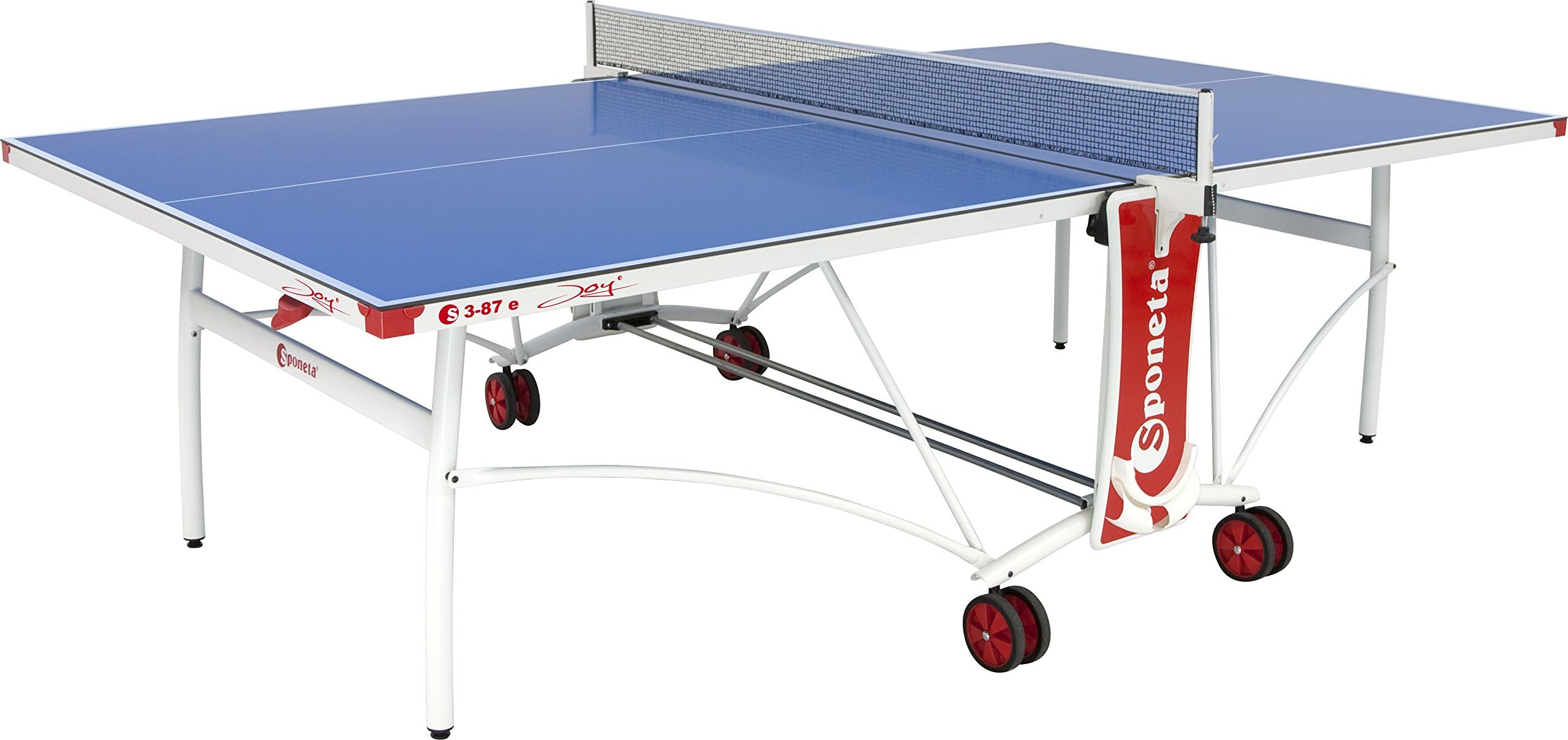 Sponeta Joy Indoor/Outdoor Table Tennis Table, Blue Top