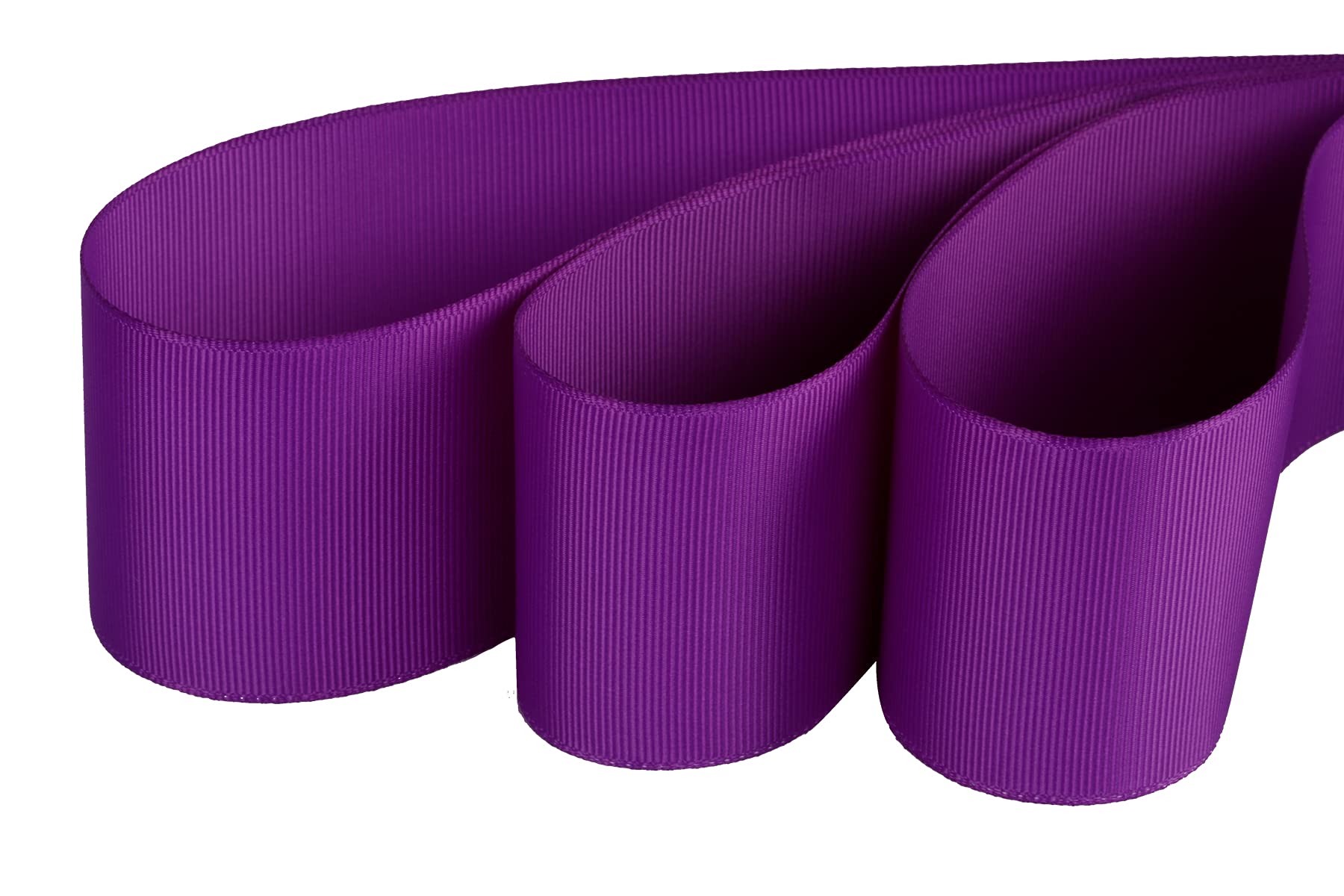 Joycrosso 50mm Width Grosgrain Ribbon 22 Meters-Roll Set for Gift Wrapping Party Favor Hair Braids Baby Shower Decoration Craft Supplies, Purple - Image 4
