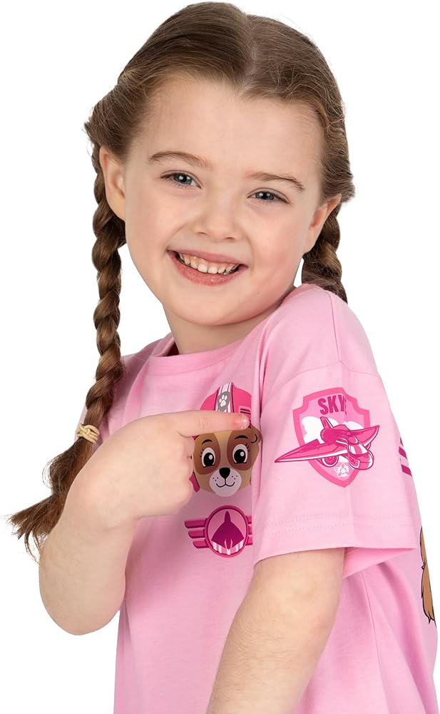 Varsany Maglietta Bambina Con Stelle Di Strass – Personalizzata Con Nome, Morbida 100% Cotone, Regalo Di Compleanno Per Ragazze 9-11 Anni (Rosa Caldo)