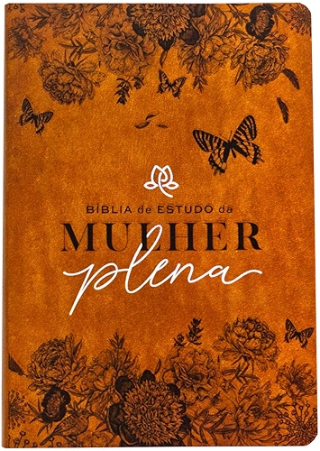 Bíblia NVI de estudo da Mulher Plena - Céu de primavera: Ser mulher é um privilégio e conhecer a Palavra de Deus, uma bênção!