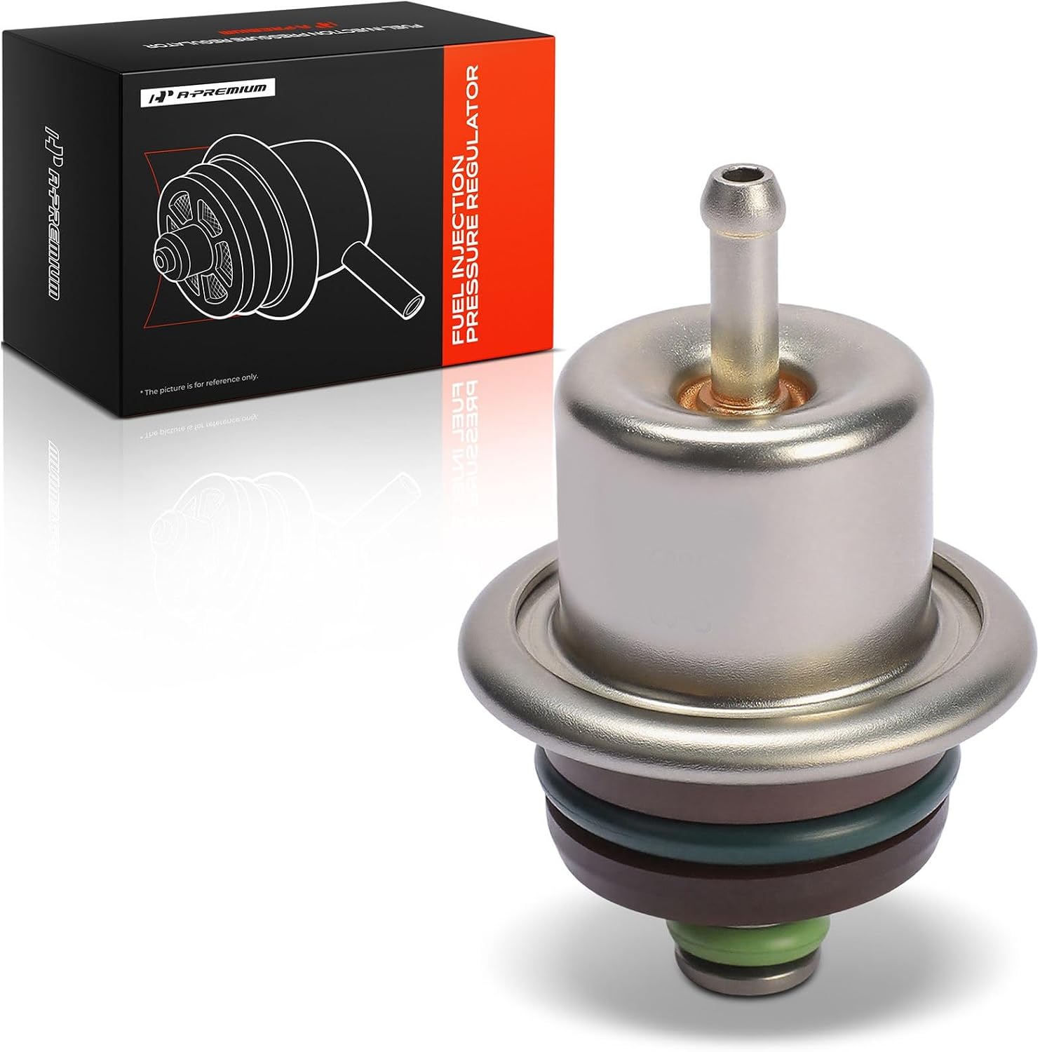 A-Premium Fuel Pressure Regulator Compatible with Ford | for F-150 1999-2003, F-150 Heritage 2004, F-250 F-350 F-450 F-550 E-350 Super Duty, F-53 Motorhome Chassis, Taurus