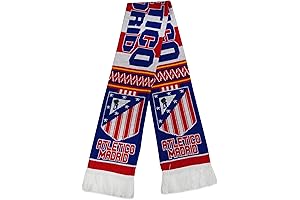 Indulge in the Vibrant Supporter Spirit with Atletico Madrid Scarf