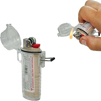 Waterproof Lighter Case- Case for Bic, Outdoor Variety Colors