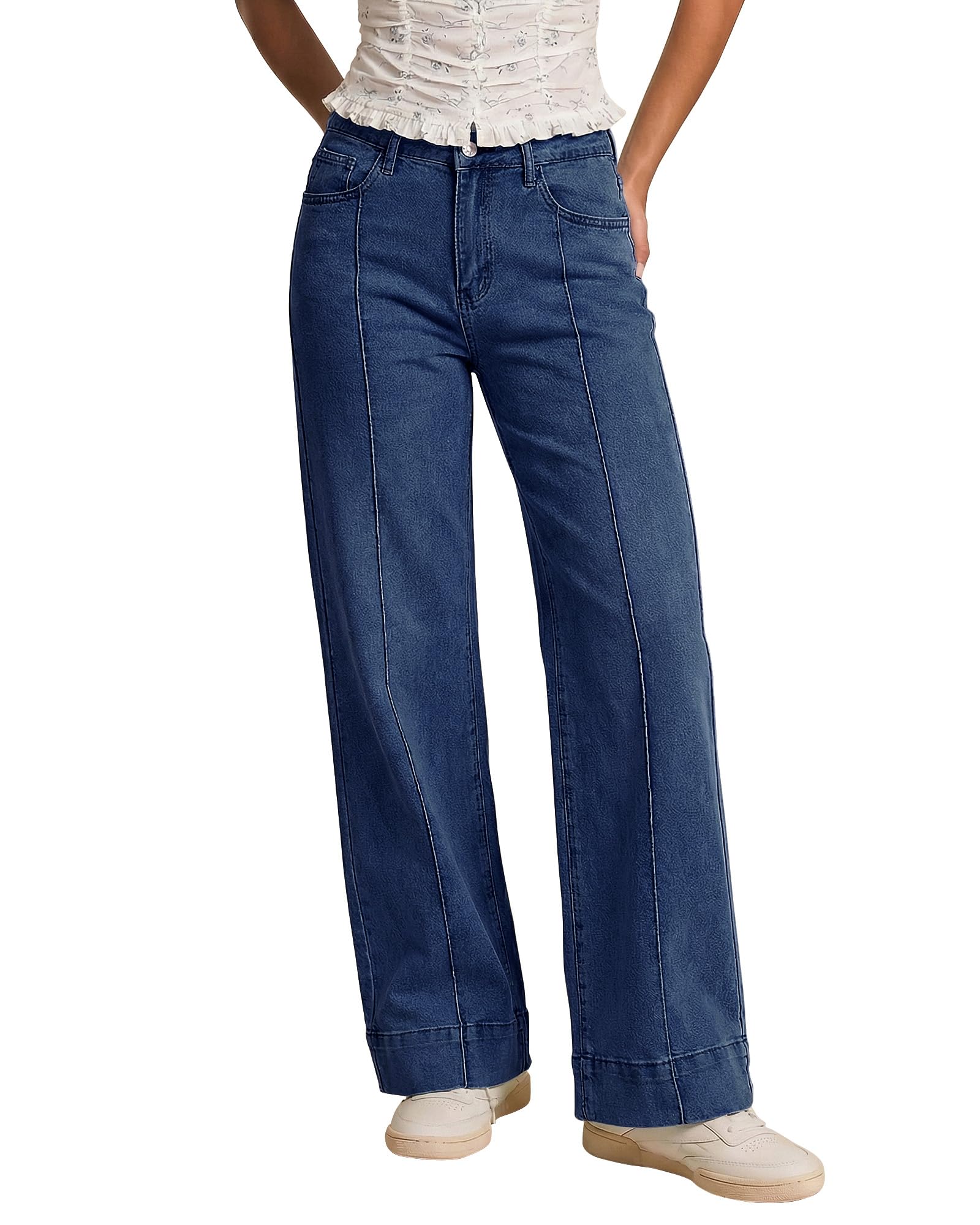 luvamia Wide Leg Jeans
