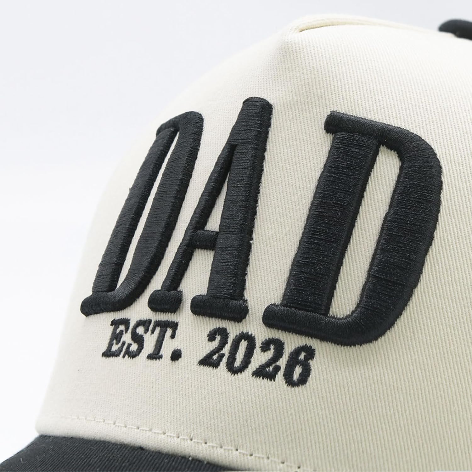 Dad Est 2026 Hat for Men, Pregnancy Announcement for Husband, New Dad Gift Cool Trucker Hat from Daughter Son Wife - Image 4