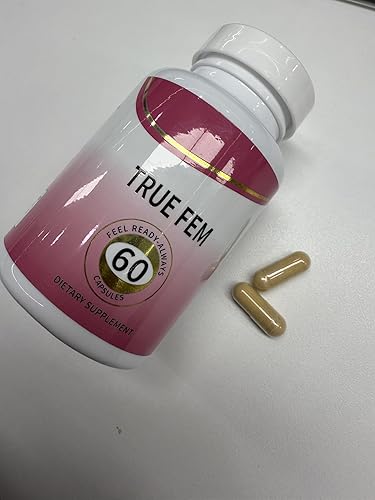 Miniatura 2 de True Fem Capsules, Truefem 60 cápsulas, probióticos femeninos vitamina para sequedad vaginal para mujeres