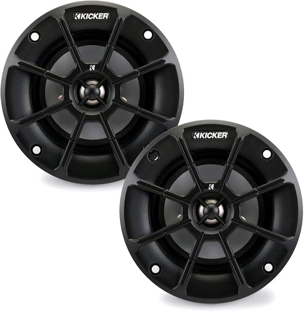 KICKER Parlantes Powersports PS-Series de 4 Pulgadas 40PS44 (Par)