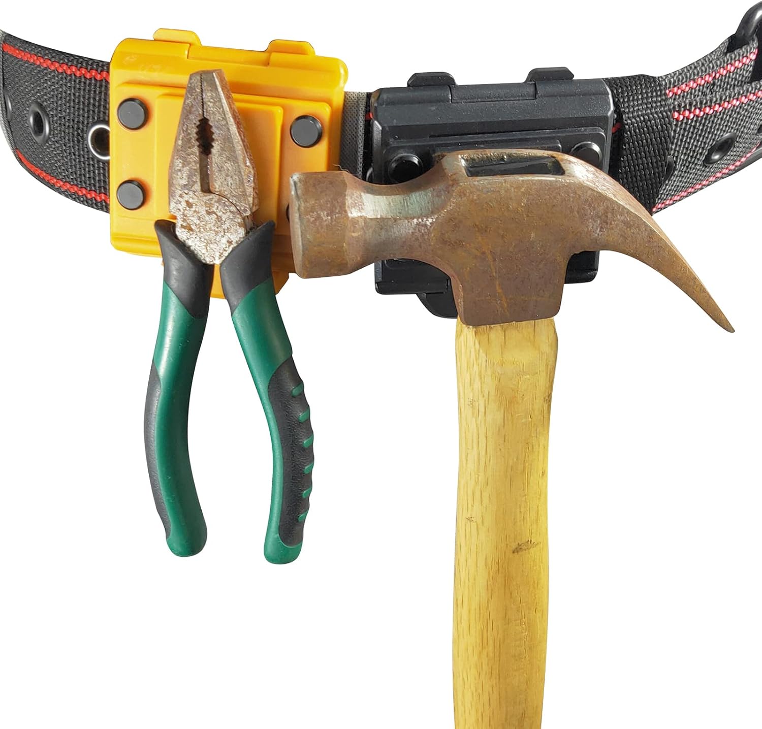 Magnet Tool Holster, Tape Measure Holder(can be Drill Holster Clip on Tool Belt)