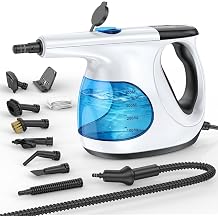 3s Instant Heat-up Handheld Steam Cleaner for Home, High-pressure Portable Steam Cleaner with 3-Level Control & Self-clean & Safety Lock for Furniture Couch Grout Kitchenware Cleaning