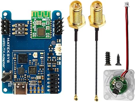 MATEK mLRS 900MHz TX Module Kit, 1W LoRa MAVLink RC & Telemetry, JR Bay