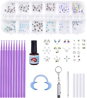 Tooth Gem Kit for Teeth, DIY Crystals Jewelry Kit Teeth Gems Kit, Professional Fashionable Tooth Crystal Kit for Teeth, Teeth Jewelry Starter kit