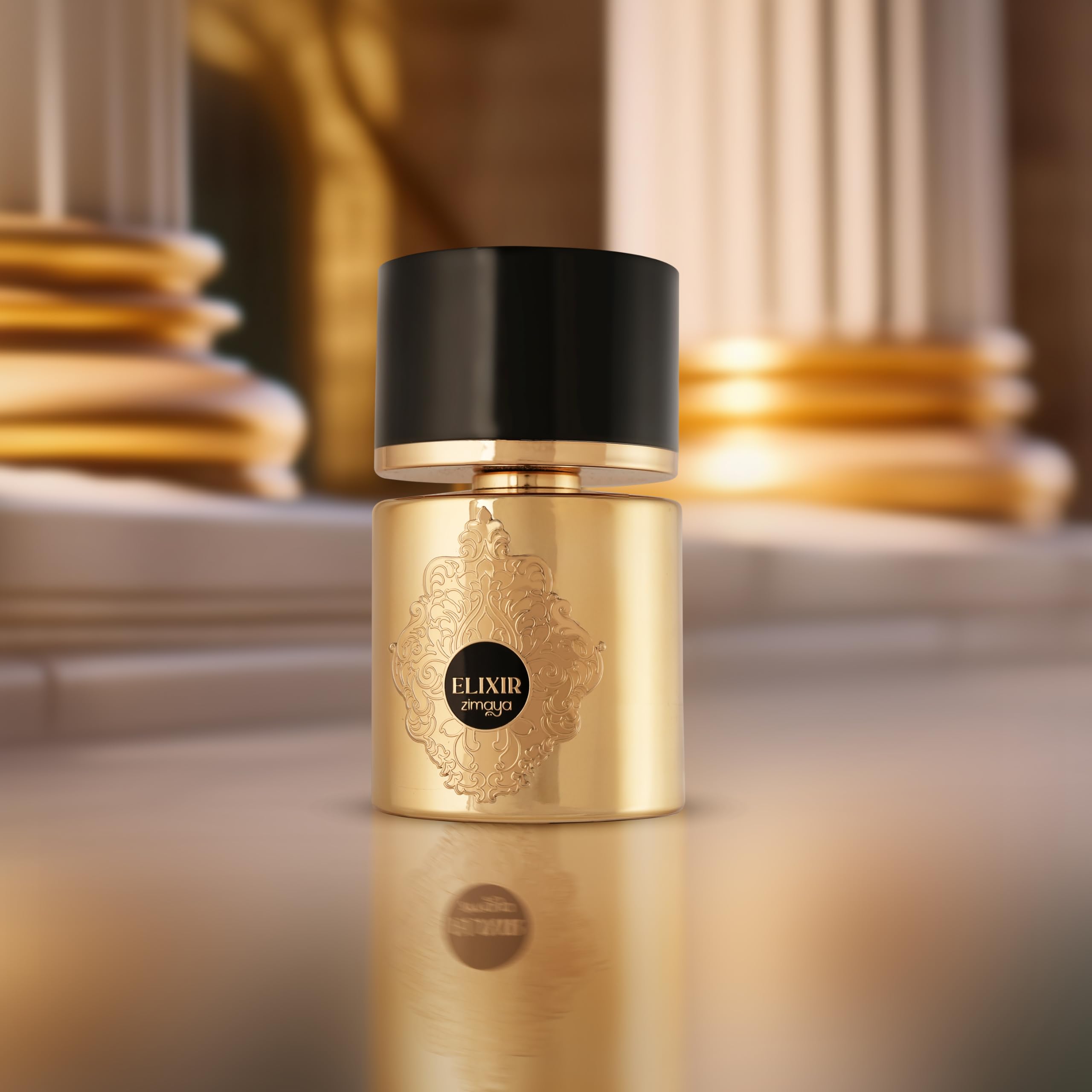 Amazon.com : zimaya Elixir Gold Pour Femme Eau De Parfum, 3.4 Fl