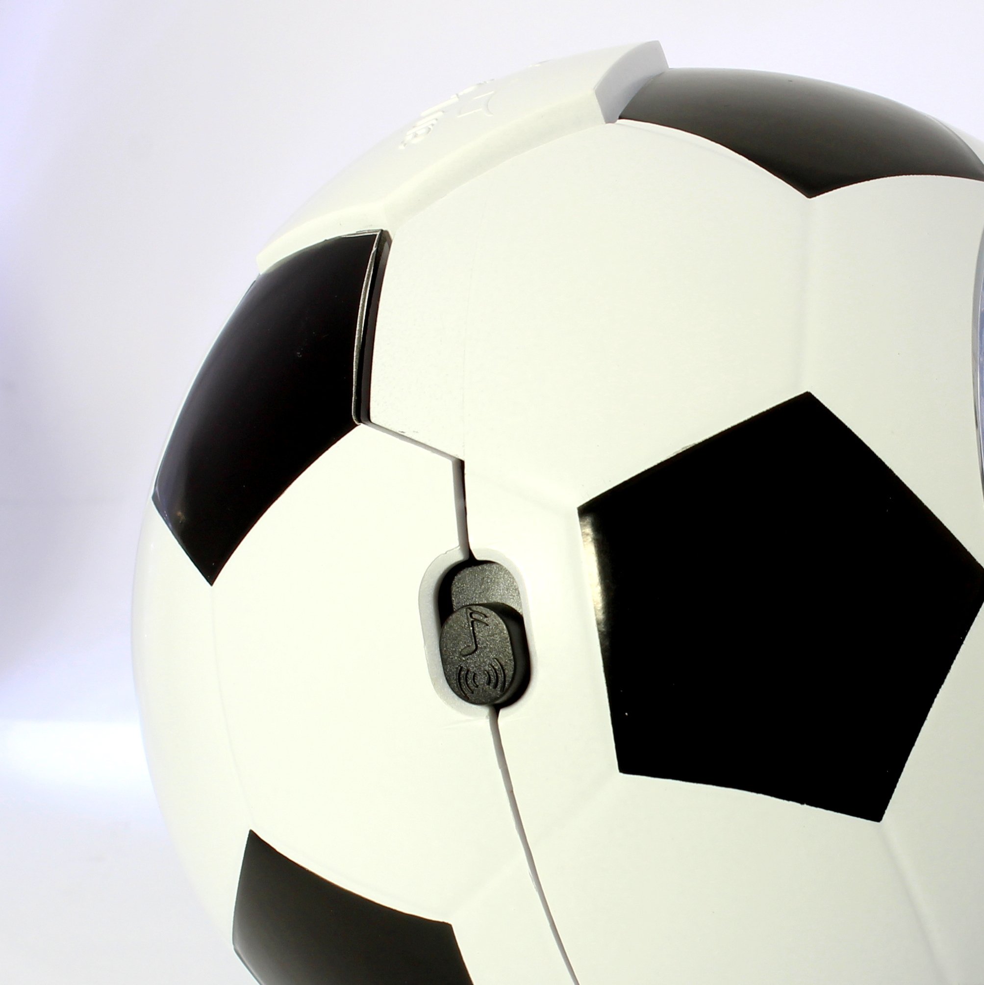 Atlanta 1199 Fußball-Wecker für Kinder mit Leisegang