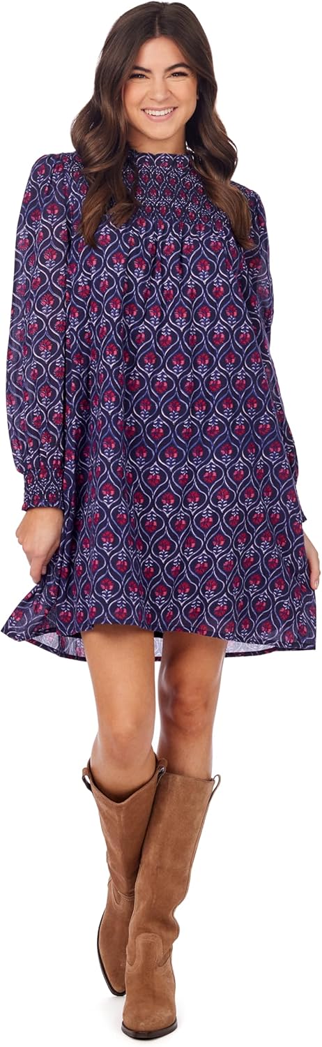 Mud Pie Womens Mud Pie Women Bennington Smocked Dress - Image 5