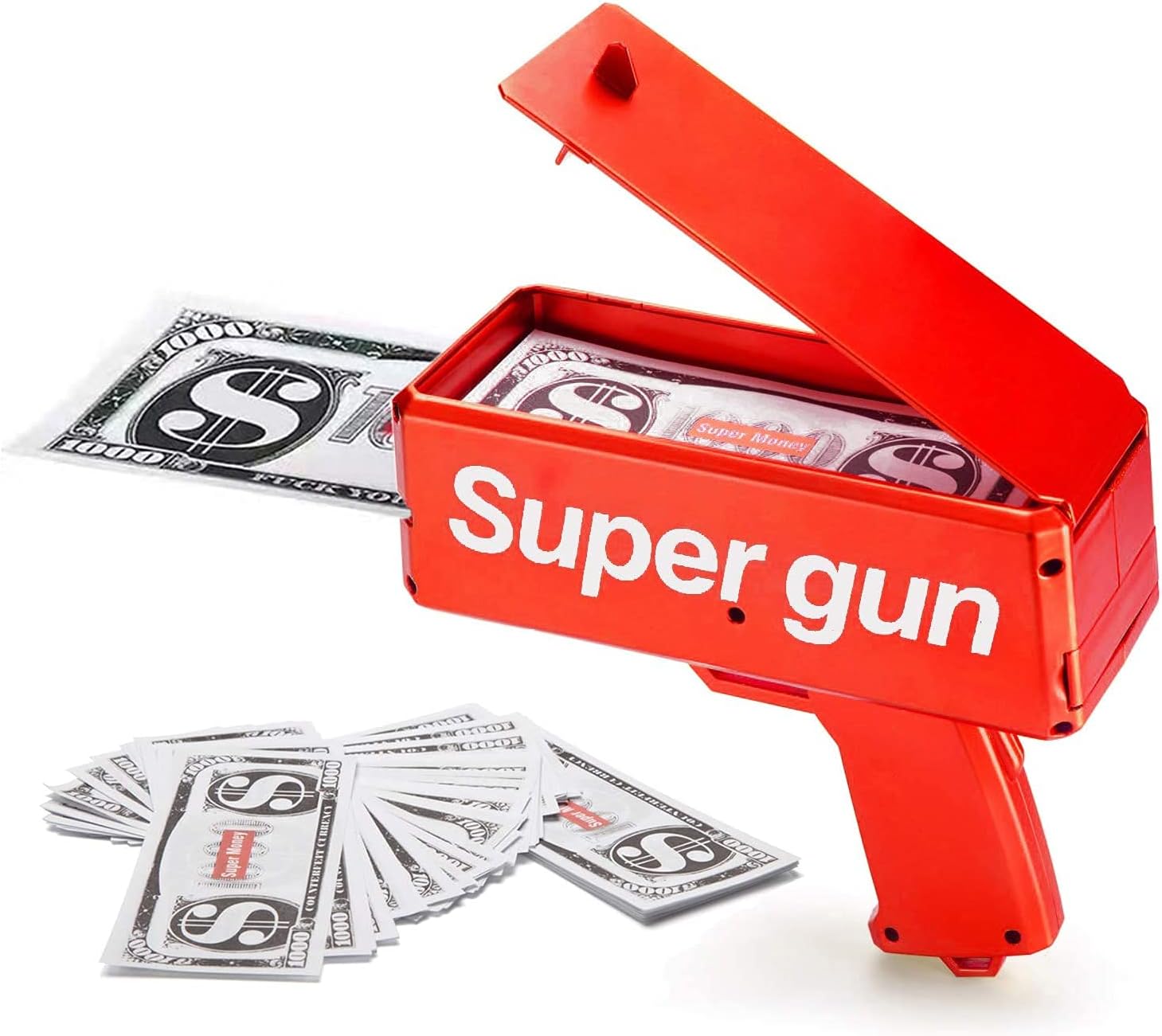 Money Paper Playing Toy Gun