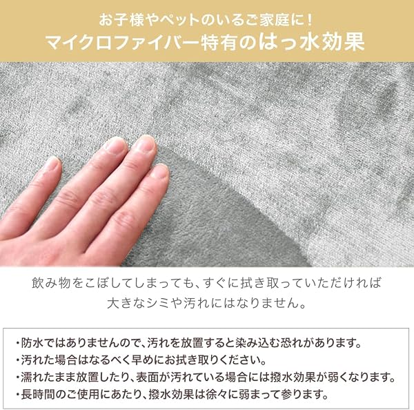 タンスのゲン ラグ 3畳 200×250cm お部屋に馴染む「くすみ」カラー 洗える ホットカーペット対応 ラグマット カーペット 北欧 おしゃれ 24010009(111929) - 4