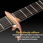 Guitar Capo Shark Capo pour guitare acoustique et électrique, Ukulele avec bonne sensation de la main, sans buzz et durable, Don pour les musiciens