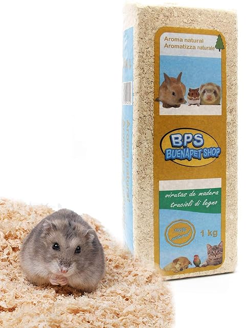 Foto 2 de 3 de BPS Virutas de Madera Lecho Higienico para Mascotas (Regalo Calcio Roedores) Serrín para Gato Animales…