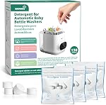 Grownsy Detergent Washing Tablets 130 PCS for Momcozy, Baby Brezza, Papablic Bottle Washer, Compatible with All Brands Baby Bottle Washers