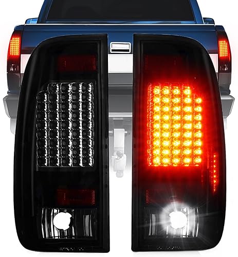 Luz trasera LED para Ford F150 1997-2003, F150 Heritage 2004, para F250 Light Duty 97-99, F250F350F450F550 Super Duty 99-07 (solo compatible con disponible en Yaxa Venezuela