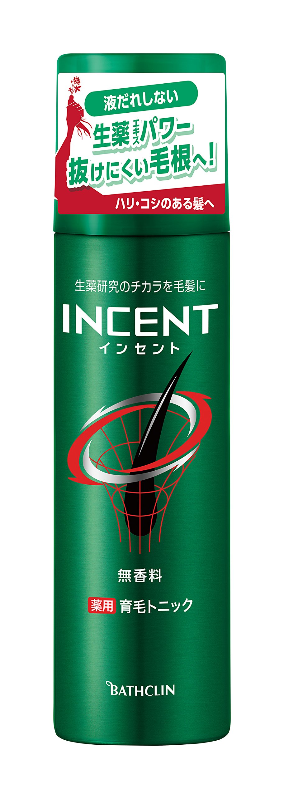 インセント 薬用育毛トニック 無香料180g×8　微香性180g×16　計24本 INCENT 【医薬部外品】バスクリン インセント 薬用育毛トニック