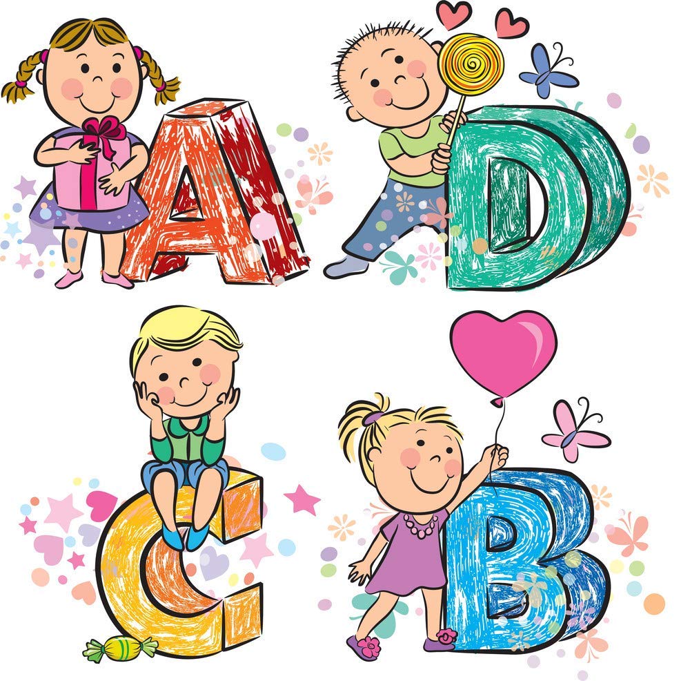 5 Ace alphabet ABCD Kids Room PostersPoster for Play Schoolslearning