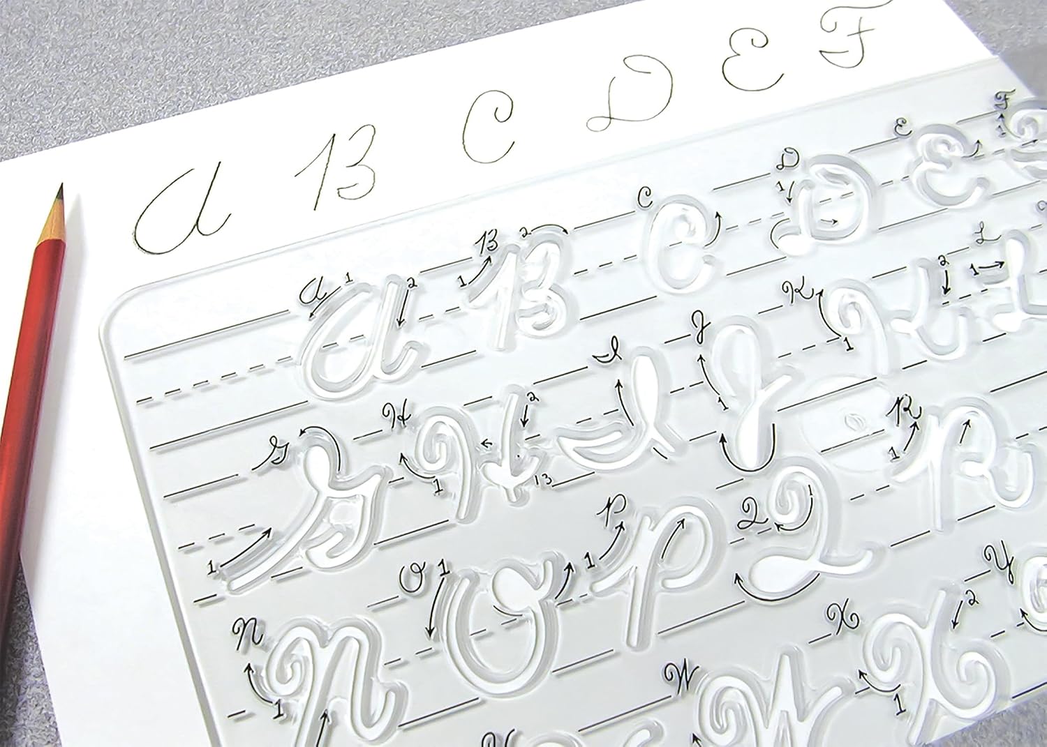 School-Rite Handwriting Instruction Guides - Uppercase Cursive (TCR43261)