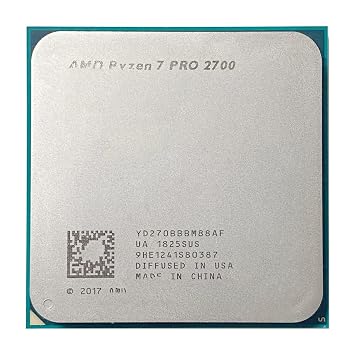 ONWEBAYK CPU Processor PRO 2700 R7 2700 3.2 GHz Eight-Core Sixteen-Thread 16M 65W CPU Processor YD270BBBM88AF Socket AM4 Good Performance, high Efficiency, Clear Picture