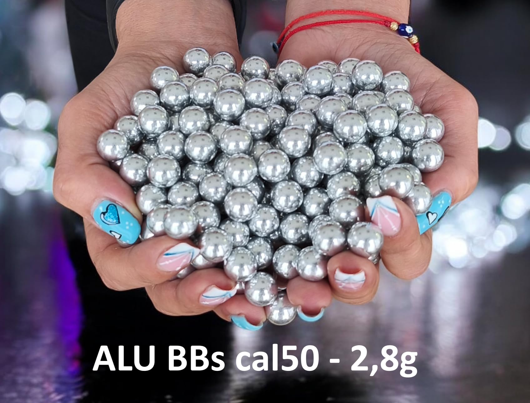 SMB 100 x aluminium BBS Cal.50 idealne do wszystkich T4e - HDR50, HDP50, TP50 ... aluminiowe kulki - 2,8 g