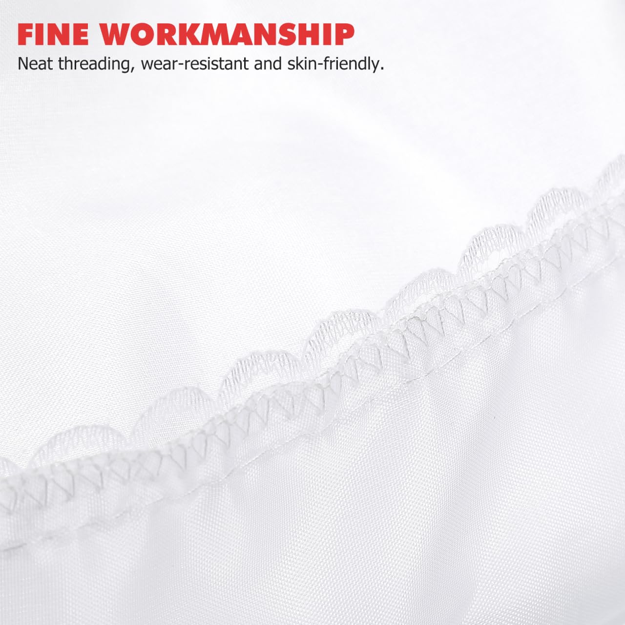 iplusmile Crinoline pour Fille : 3 créoles, Jupon, Crinoline Blanche, Jupon pour Enfants de 4 à 10 Ans, Robe de Princesse