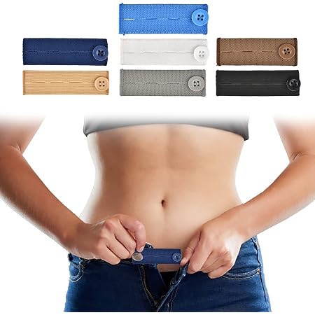 Adjustable Waist Extenders, Elastic 