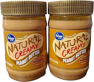 Natural Creamy Peanut Butter 15 oz (2 pack)