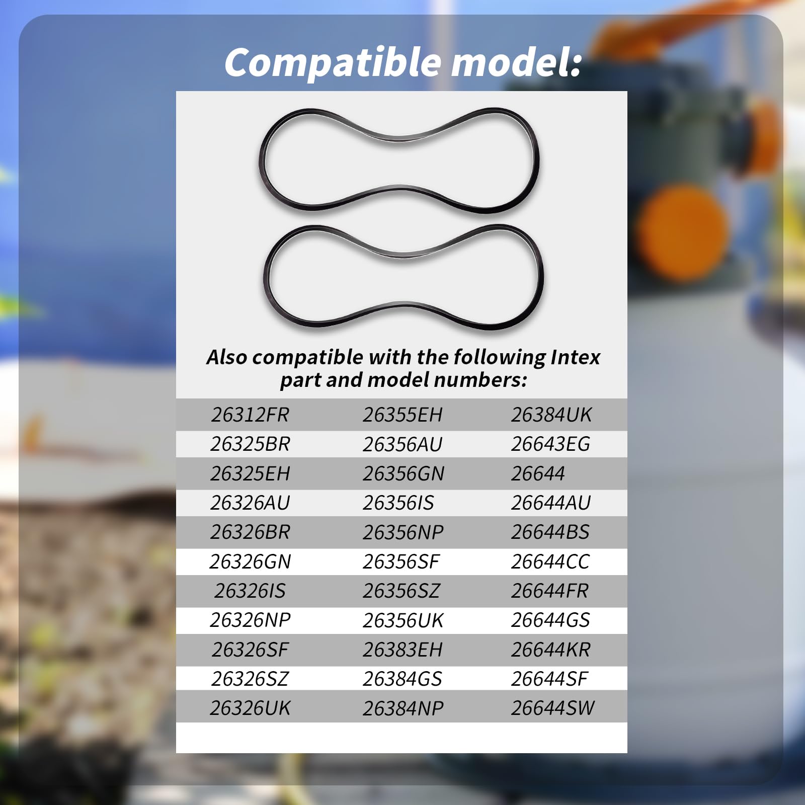 Luftablassventil O-Ring Set - Ersatz Für Schwimmbad Filterpumpen 2811CA Serie