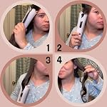 VAV Automatic Rotating Curling Iron with 392℉,Auto Hair Roller for Beginners,1.25’’ Large Barrel Hair Curler for Long-Lasting Curls, Tangle-Free Styling Tool