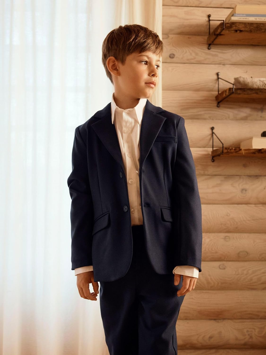 NAME IT Boys' Nkmriramel Blazer Noos