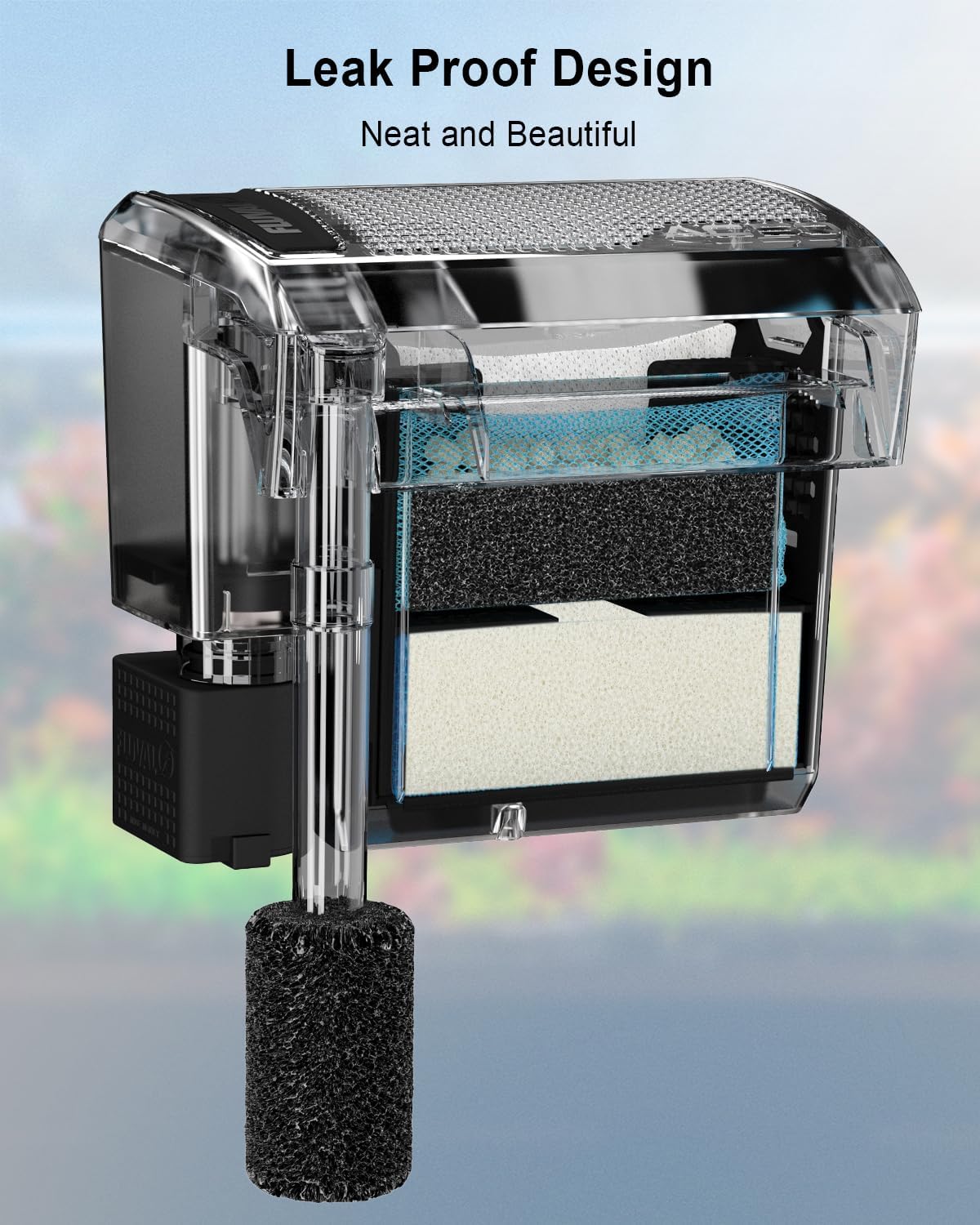 OCHIKI Aquarium Tank Filter Maintenance Kit for 20 to 50 Gallon Aquariums, 4 Sets Fish Tank Filter Ceramic Rings & Carbon Filter & Foam Filter & Filter Bags