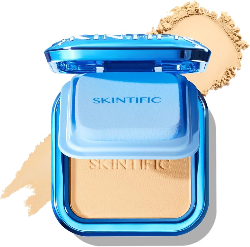 Ultra Cover Powder Foundation For Oily Skin 02 Ivory | Full coverage matte finish, one-swipe flawless, oil control, long-lasting pore-blurring pressed powder for oily skin.
