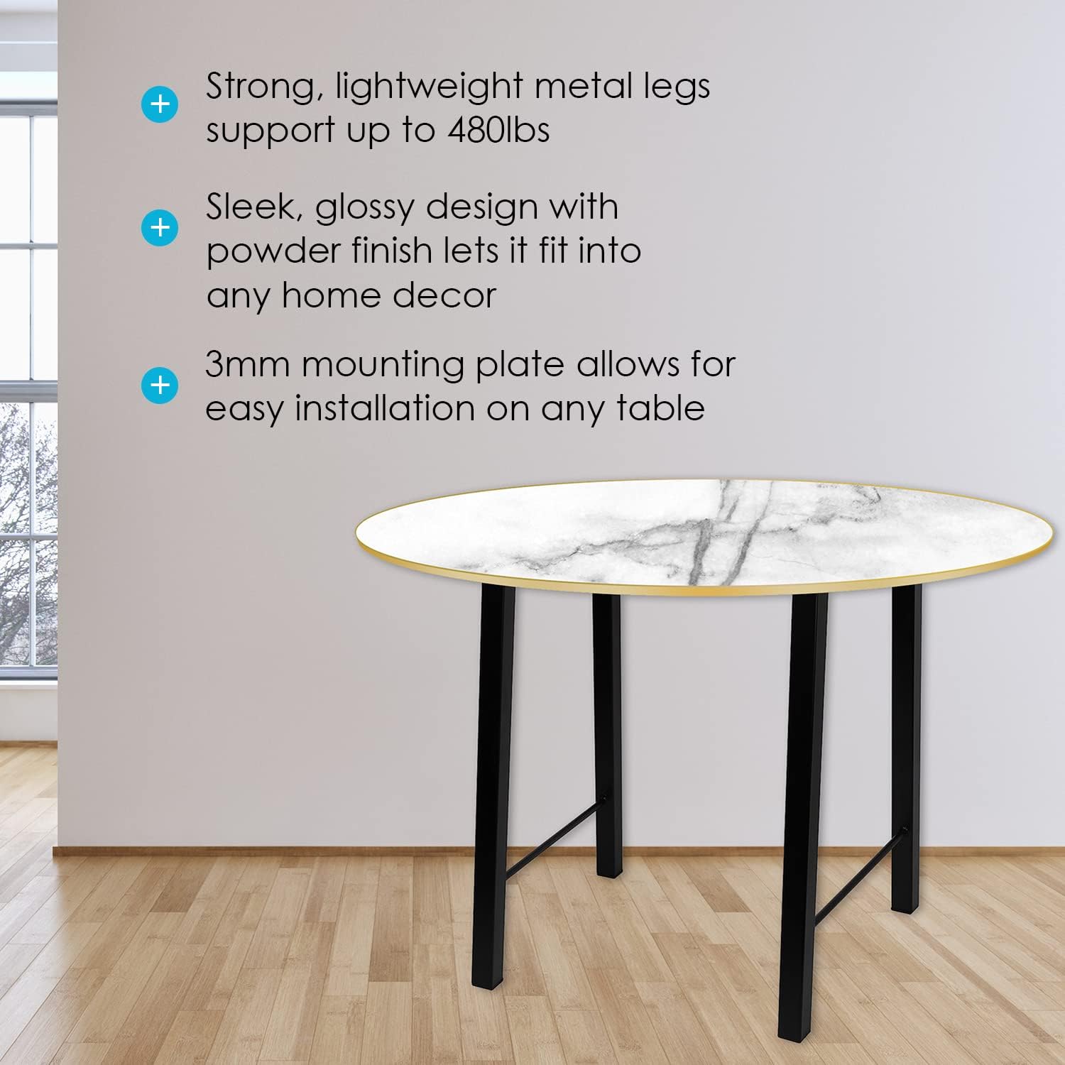 Exclusive Discount 90% Price Houseables Furniture Table Legs, Metal Desk Leg, 2 PCS, Black, 28” H x 20” W, Heavy Duty Steel, for Sawhorse, End Tables, Trapezoid Bench, Industrial DIY, Rustic Coffee Console, 480lbs Load Capacity