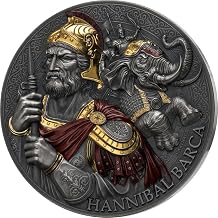 Hannibal Barca Great Commanders 5 Oz Silver Coin 5000 Francs Cameroon 2025