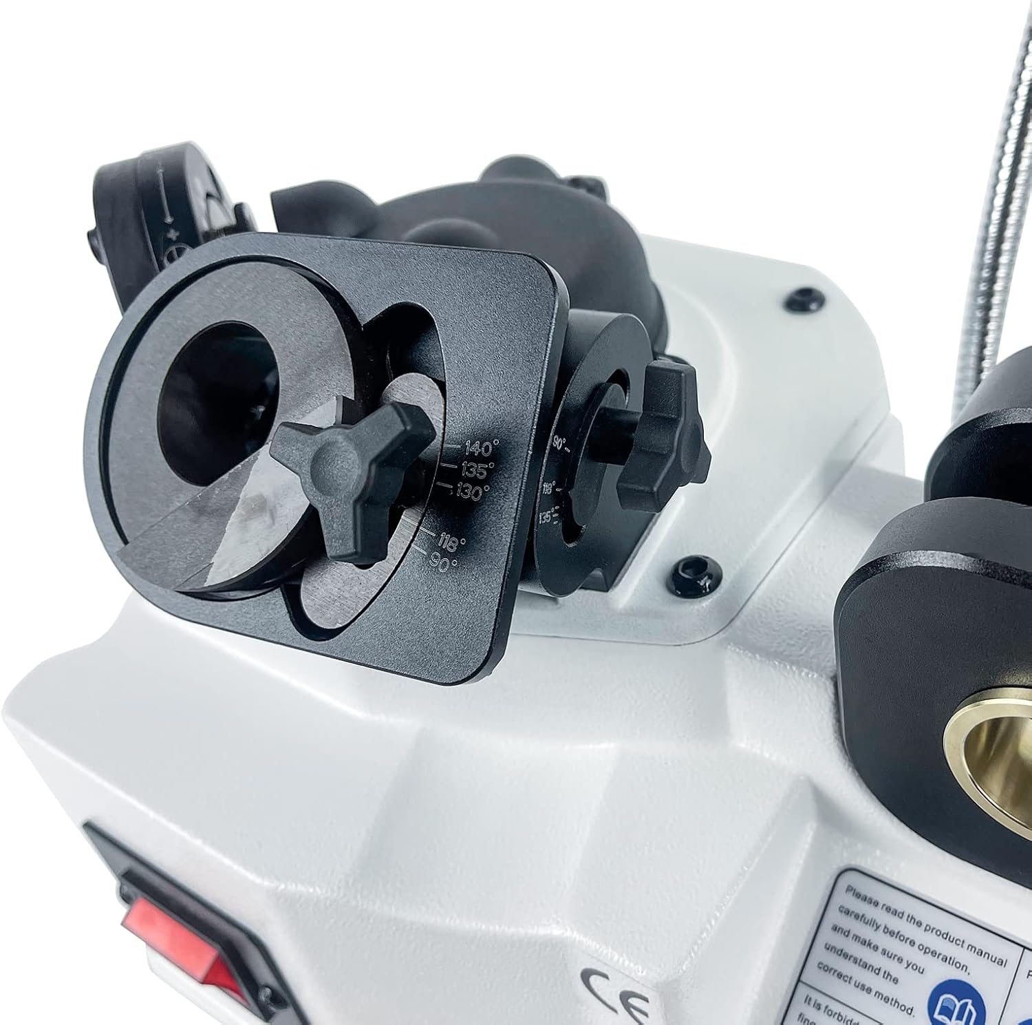 Drill Bits Sharpener KZ-Z13 Drill Grinder 11 ER Collects Portable Grinding Sharpening Machine Φ3-Φ13 Grinding Range