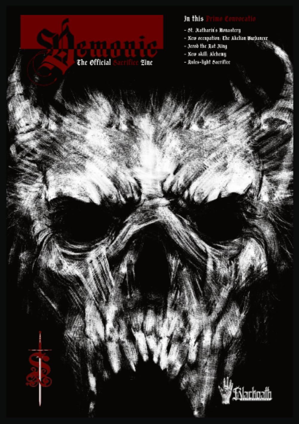 Demonic: The Official Sacrifice Zine - Issue 1 (Sacrifice RPG)