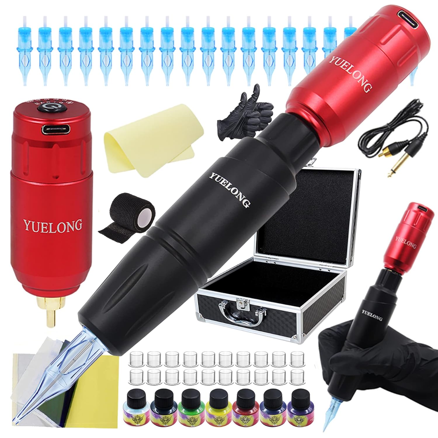 Tattoo Pen Kit Yuelong Tattoo Machine Pen with Tattoo